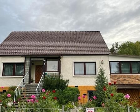 Pension Zum Taucher Gosen Bagian luar foto